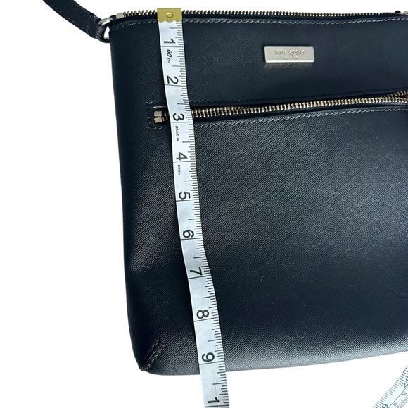 Kate Spade 100% Leather Black Crossbody Bag - Picture 6 of 13